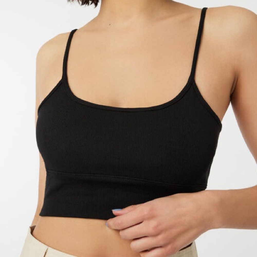Ardene Ribbed Ultra Crop Tank Top